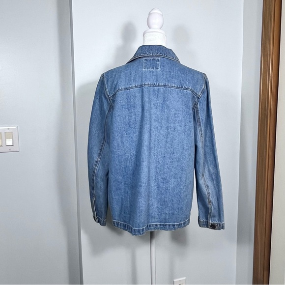 Old Navy Light Blue Jean Jacket EXC - Picture 2 of 7